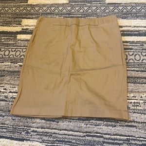 Tan skirt